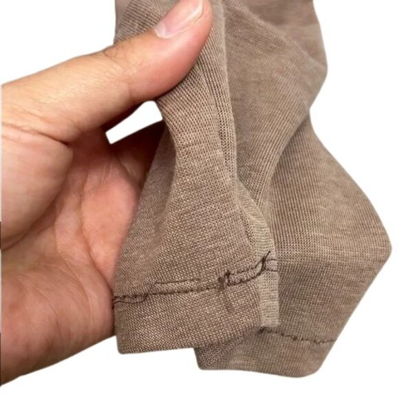 Arc'teryx Lumin mock neck sweater brown women's size L - Picture 7 of 9